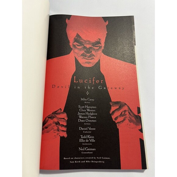 Lucifer: Devil in the Gateway Volume #1 by Mike Carey Vertigo Comics 2001 - Picture 6 of 9